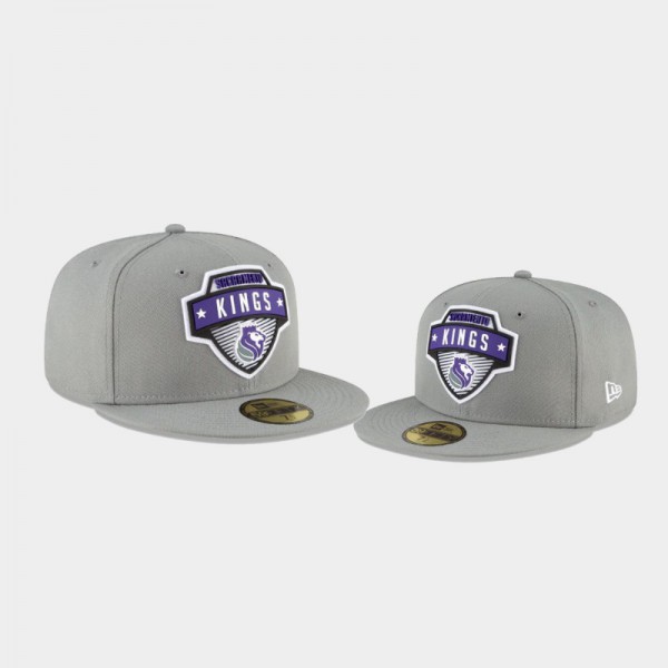 Sacramento Kings Men's Tip Off 59FIFTY Fitted Hat - Gray