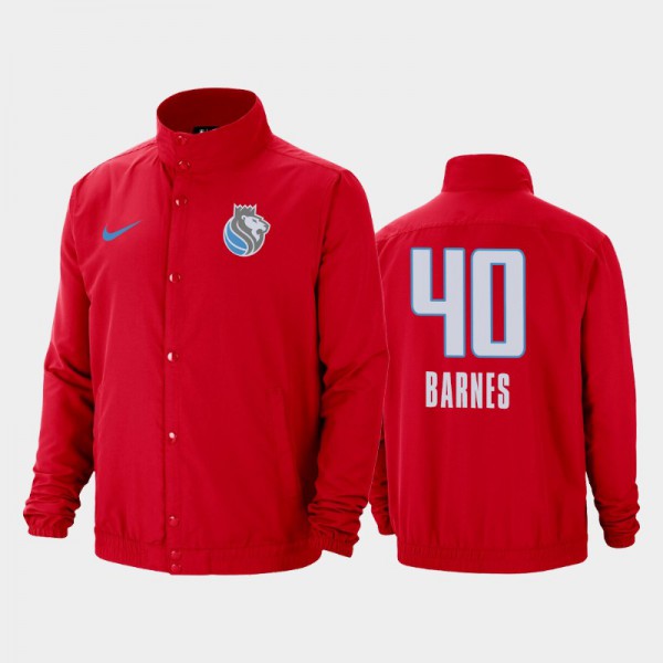 Harrison Barnes Sacramento Kings #40 Men's City Edition 2019-20 DNA Lightweight Jacket - Red